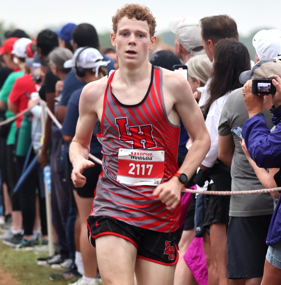 Rhett Austin Sets a Record for Cross Country!